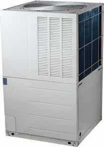 DUCTED INVERTER REVERSE CYCLE AIR CONDITIONING Outdoor unit features and benefits Ducted inverter three phase Long pipe runs (50 m) Allows more flexibility in placing an outdoor unit.