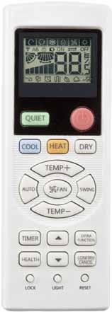 comfortable level when you set the sleep mode during night sleep 24 hour timer Use the timer function to set on, or off, or from on to off, or from off to on Auto restart The function permits