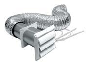 Laminated ducts are flame resistant, and can be used in applications where semi-rigid and rigid duct will not work.