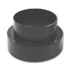 15Bathroom duct connectors 235 3" - 4" or 4" - 3" Black Plastic Adaptor 2 package: display tray 250 3" - 4" Aluminum Increaser 2 package: display tray Adapts from 3-4 1 -