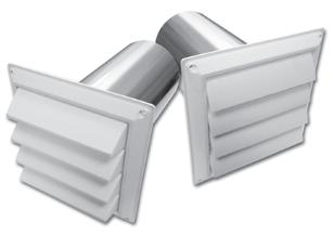 (#606WTP) wall vents (#361WTP) vents Lambro manufactures a line of wall and roof vents available in aluminum or plastic material.