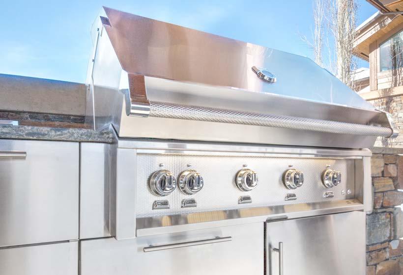 HESTAN OUTDOOR COOKING Hestan strives to elevate the backyard barbecue into a fine dining experience.