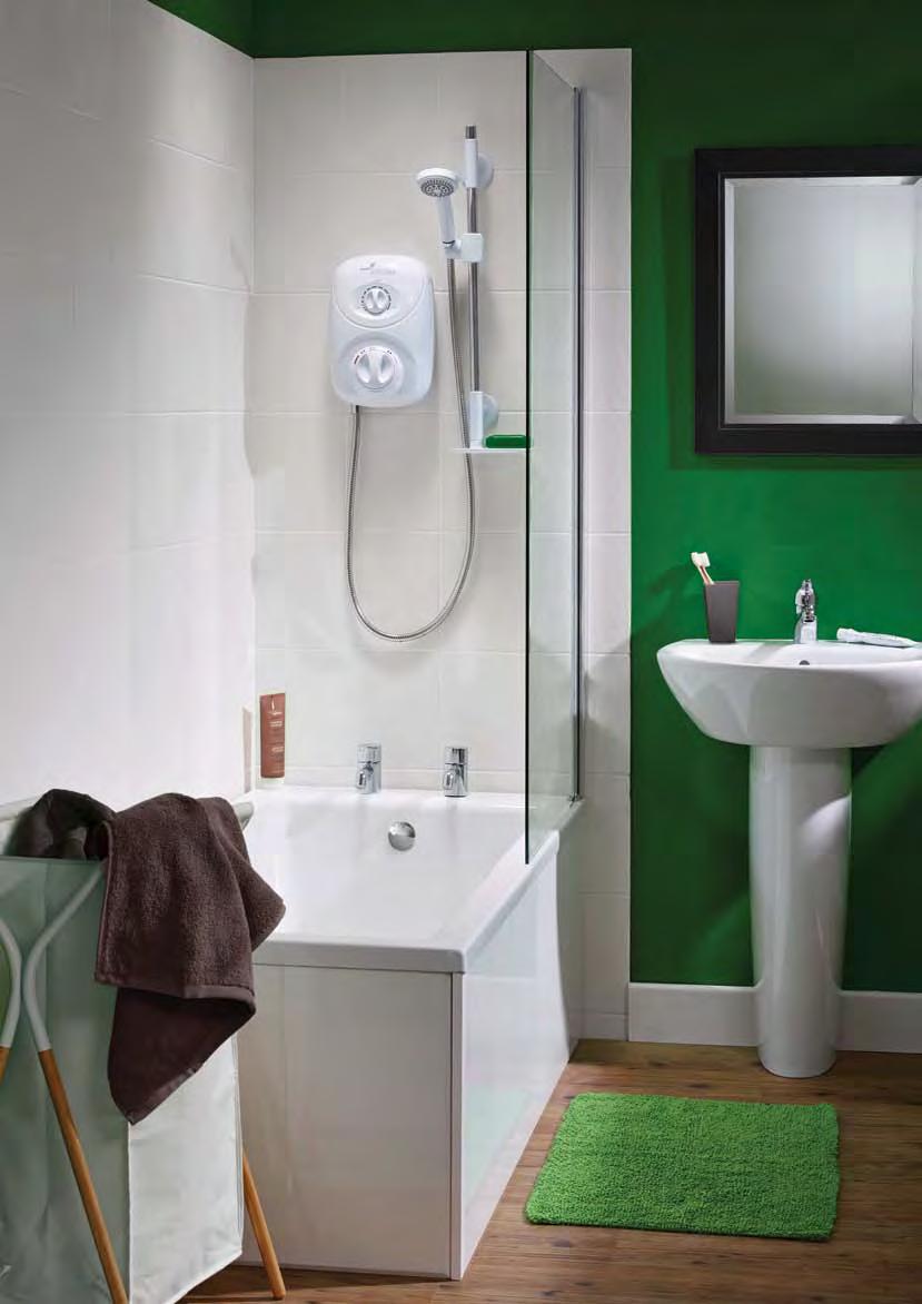 G1000LX Impressive flow rates and simple controls make this power shower an ideal solution for low pressure systems.