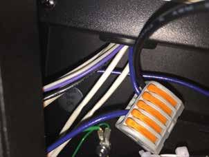 17 Locate the white 16awg white wire coming out of the