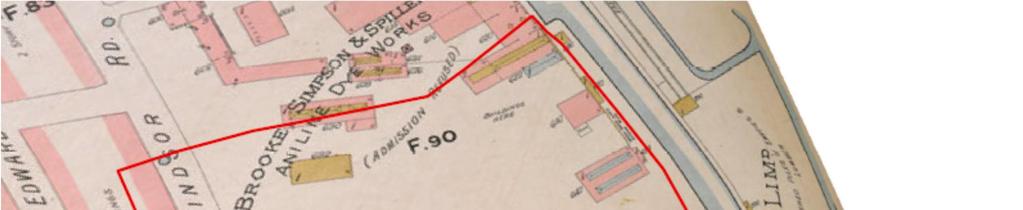 Extract from Goad Fire Insurance Map 1893 Summary of effects During the demolition and construction phase of