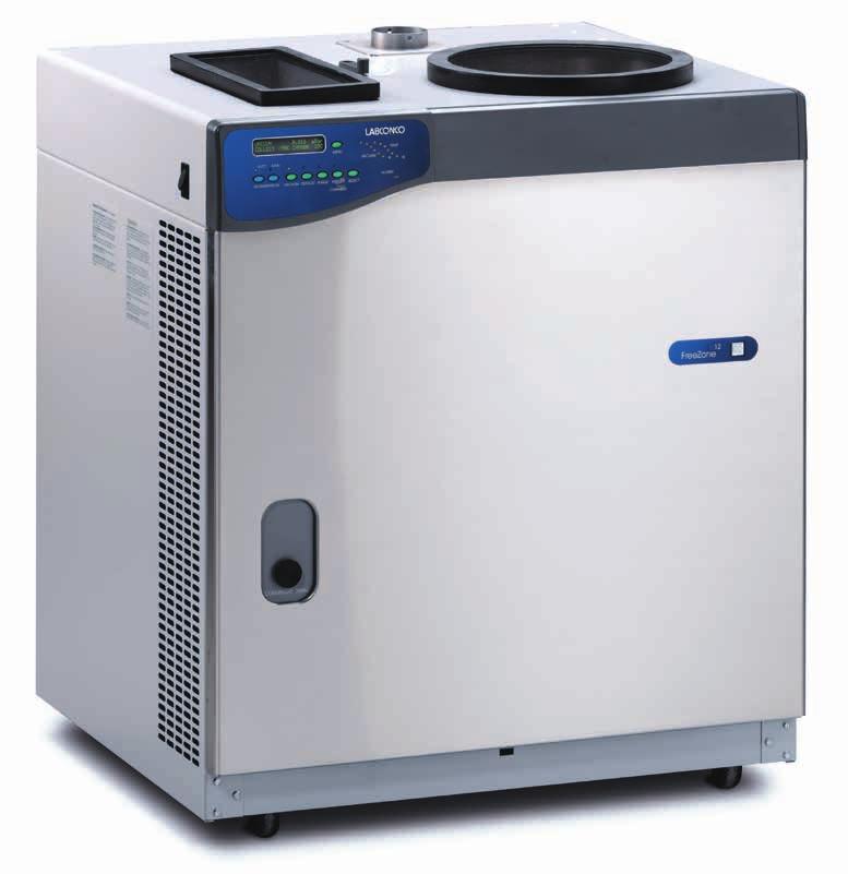 FreeZone 6, 12 & 18 Liter Freeze Dry Systems FEATURES & BENEFITS Optional built-in mini vacuum drying chamber holds small samples, either in bulk or in small containers such as serum bottles.