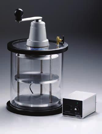Drying Accessories Clear Stoppering Chambers 23.0" h x 13.5" diameter (58.4 cm x 34.3 cm). Provide an economical means of stoppering serum bottles under original vacuum.