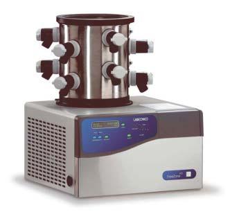 4.5 Liter Benchtop Freeze Dry Systems FEATURES & BENEFITS Permanently-installed drying chamber facilitates sample connection.