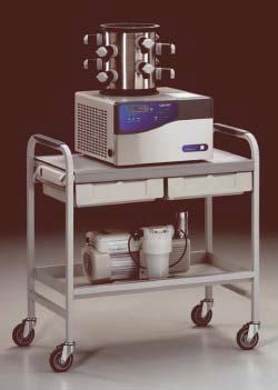 4.5 Liter Benchtop Freeze Dry Systems SPECIFICATIONS & ORDERING INFORMATION All models feature: Upright stainless steel collector coil capable of removing 2 liters of water in 24 hours and holding 4.