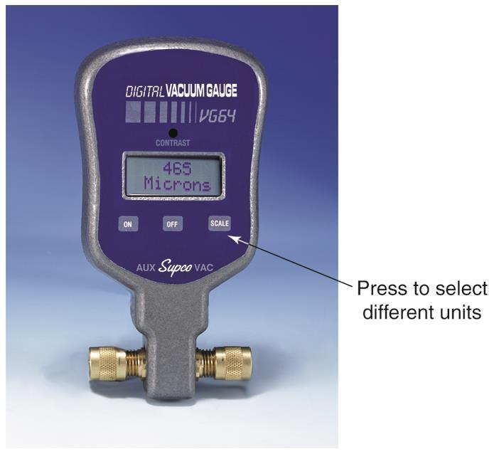 Vacuum Gauge Measures lower-than-atmospheric pressure Digital scales