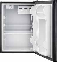 1 CF Compact in Silver Mist Store-More Full-Width Freezer