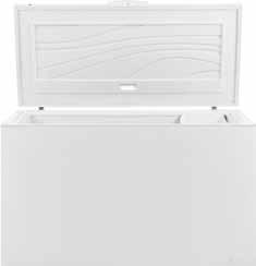 Depth 27-1/2 FFFC16M5QW 16 CF Chest Freezer - Manual Defrost 16CF SpaceWise Sliding Plastic Basket with- Color-Coordinated Clips Bright LED Lighting Power-On Indicator