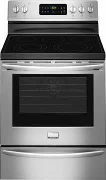 ELECTRIC COOKING FGEF3058RF 30 Freestanding Electric Range FGEF3058RB - Black FGEF3058RW - White FGEF3035RF 30 Freestanding Electric Range FGEF3035RB - Black FGEF3035RW - White Smudge-Proof Stainless