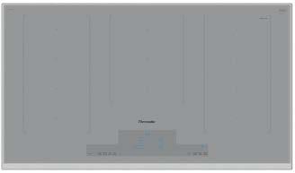 CIT367TGS 36-INCH LIBERTY INDUCTION COOKTOP MASTERPIECE SERIES, TITANIUM GRAY GLASS WITH STAINLESS STEEL FRAME Also Available: CIT367TG - Titanium Gray Glass, Frameless CIT367TM - Silver Mirrored