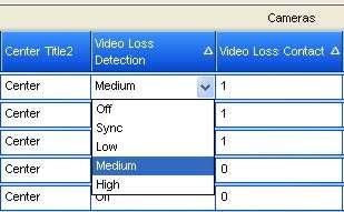 APPENDIX F: Configuring Video Loss Detection The following procedure describes how to configure the MegaPower CPU for video loss detection using EASY CPU.