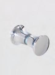 knob. All in all, creating an elegant shower space with Lagoon doors will be