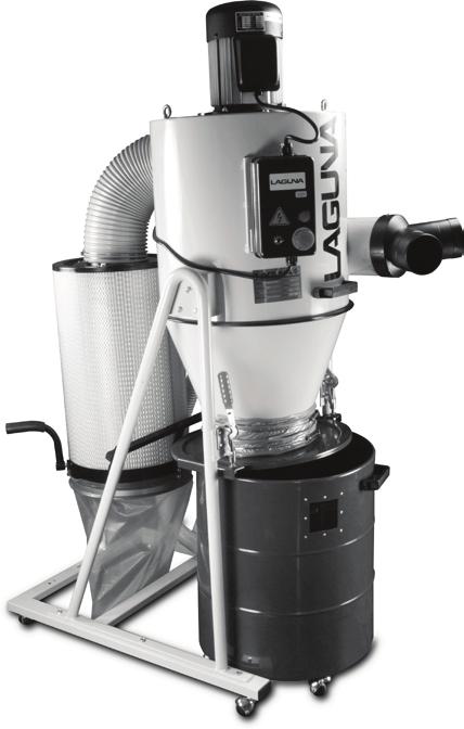 HP MOBILE CYCLONE DUST COLLECTOR MANUAL MANUAL FILTER CLEANING LAGUNA TOOLS 07 Alton Parkway Irvine, California 9606 Ph: 800.3.976 www.