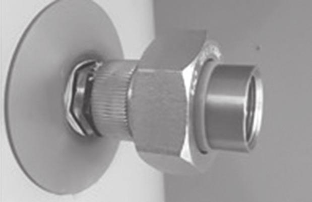 Dielectric fittings do not need to be installed in the unused hot water outlet or cold water inlet sockets. Please also refer to the Plumbing Connections section.