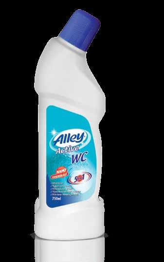 Alley Active WC 5 in 1 ultra hygiene, nano formula,