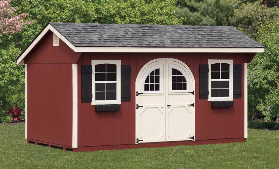 Quaker Sheds 10' x 16' Deluxe
