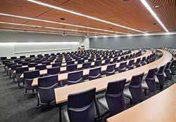 Application: Education (University) Space Greater than 10,000 sq. ft. Electrical Load Greater than 0.5W per sq. ft. Daylighting Contains glazing larger than 24 sq. ft. total requiring daylighting for both primary and secondary side-lit zones Building When larger than 10,000 sq.