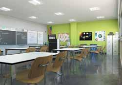 Application: Classroom Space Assumptions Space Less than 2,000 sq. ft. Electrical Load Greater than 0.7 watts per sq. ft. planned Daylighting Contains glazing larger than 24 sq. ft. total requiring daylighting for both primary and secondary side-lit zones Building When larger than 10,000 sq.