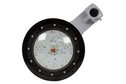 Made in the USA The Larson Electronics explosion proof LED is designed for use in hazardous work areas, such as chemical plants, oil refineries and settings where combustible gases or dust may be