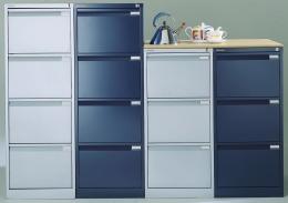 6 Filing Cabinets Backs and sides are pierced to