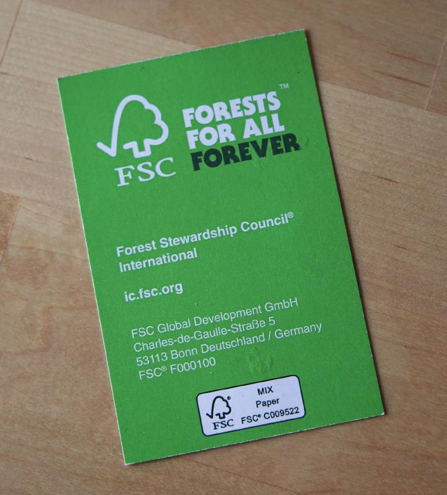What are the FSC trademarks? 1.