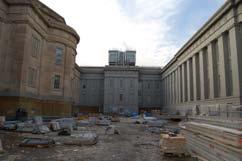 parking lot, but Smithsonian took it over in the 1960 s Courtyard taken out as part of renovation (auditorium