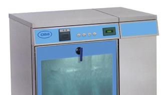 WASHer DISINFeCTOr S SerIeS CSSD and Dental application A washer/disinfector for small CSSD and Dental applications which can be used for the following items: Surgical and Dental Instruments using
