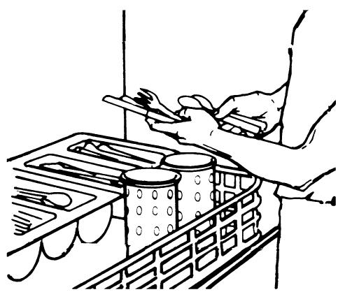 Title Installation & Operation Rev 1.02A SORTING AND STORING FLATWARE Stacking and storage of dishes being washed and sanitized is very important.