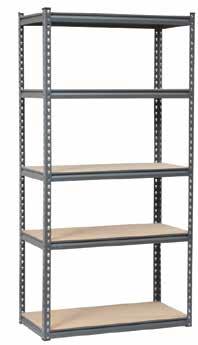 150kg per shelf (evenly distributed) 4 removable shelves of MDF without screws, nuts or bolts For use in the home, the garage, in the warehouse Kehole Lock System Description: ADIY3901 White
