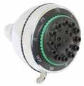 Hoses ABS3006 6003398048306 ABS3038 6003398030509 ABS3035 6003398027370 Deluxe Shower Head 3 Function