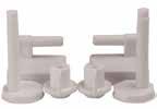 Hinge Set Toilet Seat Nut & Bolt Attachment Universal Toilet Seat Hinge Complete Set Brass Platted