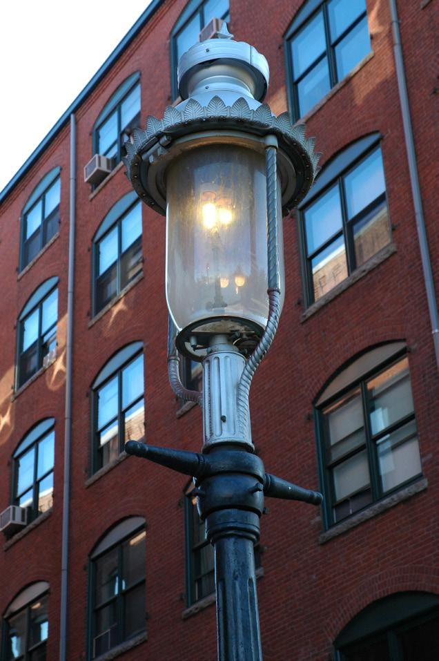 Acorn: The Acorn fixture is the current incarnation of the Boston Post Light, which has been used with slight variations over time since the early 1900s.