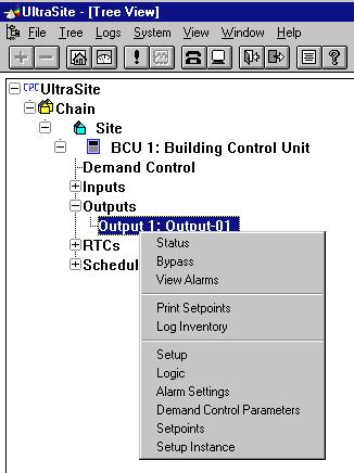 4.1. Output Modules From the Output Modules menu, output logic may be defined, output status screens may be viewed, and alarm and load shed parameters may be specified.