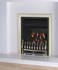 Balanced flue Wall mounted gas heater or open fronted heaters with balanced flues are common Gas fire, open flue,