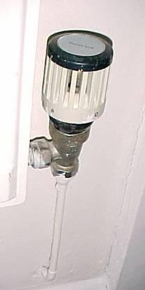 Thermostatic radiator valves (TRV) A radiator valve with an air temperature sensor, used to control the heat output from