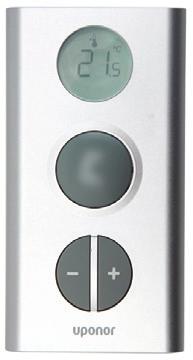 y White 70mm 80mm 1058385 Wireless Public Thermostat This is a tamper proof thermostat designed for public areas or for user/occupant restriction