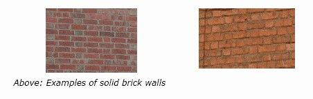 These bricks tie the wall together and make it stronger, and are visible in the brick pattern as headers.