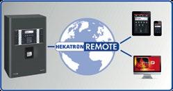 Hekatron offers two different solutions: Hekatron Remote Professional for installers to access display, control and programming