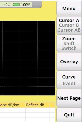 Every time move selection bar to an event in event list, cursor will move s y n c h r o n o u s l y t o r e l e v a n t e v e n t o n c u r v e.