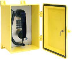 Rugged Telephone, Orange 354-001RD NEMA 4X Rugged Telephone, Red LD Keylock Door SK Spring Door Kit H1 15