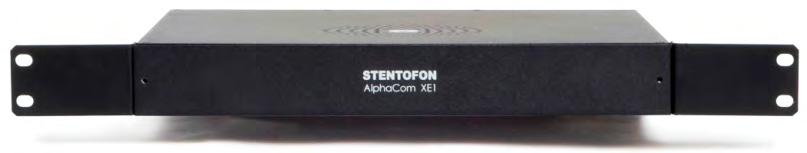 Future-Proof Just add server Investment protection Utilize existing stations AlphaCom XE1 High Definition Audio Server 552 IP Stations Fully