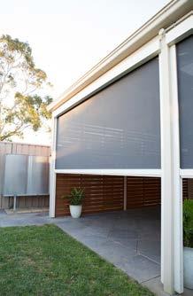 OUTDOOR BLINDS OPERATION Installing Australian Outdoor Living outdoor blinds means you can get outdoors and enjoy the fresh air in comfort and style.