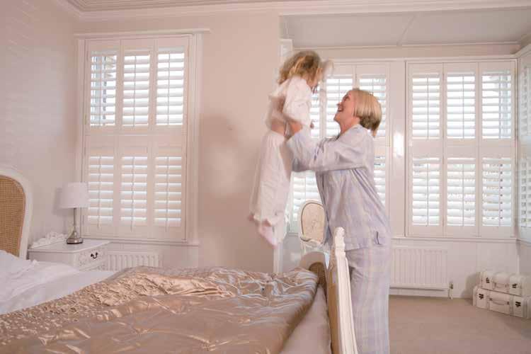 SUITABLE FOR EVERYDAY LIVING SUITABLE FOR EVERY DESIGN Monterey shutters are constructed with a solid MDF core real wood in an advanced state for incredible density and strength.