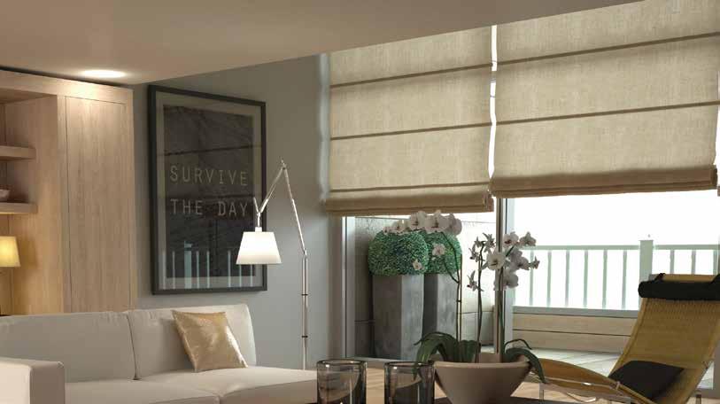 ROMAN BLINDS There is so much to love about roman blinds... Made to exacting standards, right here in Western Australia, Boardwalk s Roman Blinds will enhance the look of any window.