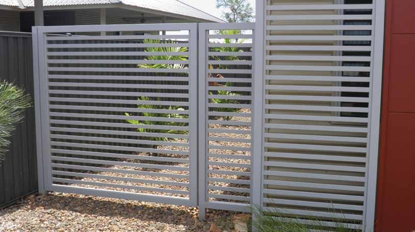 PEDESTRIAN GATES General Access and Pedestrian Gates Utilising Boxed Screens and Aero Screen products, our pedestrian gates can allow