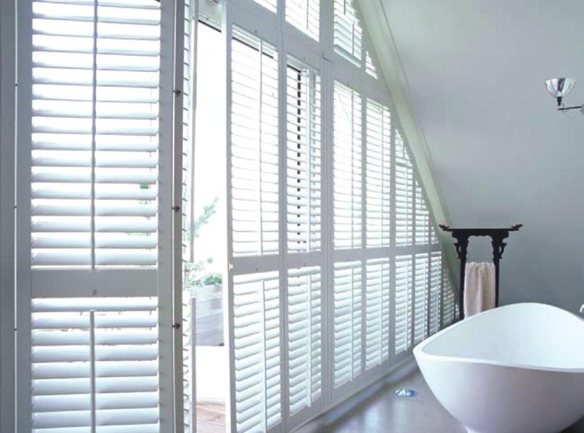 Woodbury Shutters The Woodbury shutter is produced from a highly resilient ABS copolymer material, specifically formulated for strength, durability and performance.